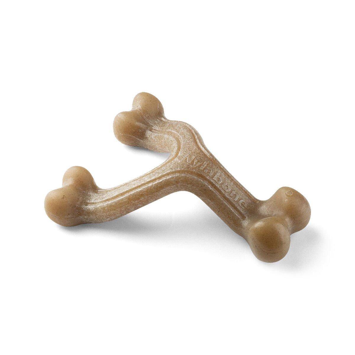 Mordedor de perro Nylabone Marrón Bacon Artificial L