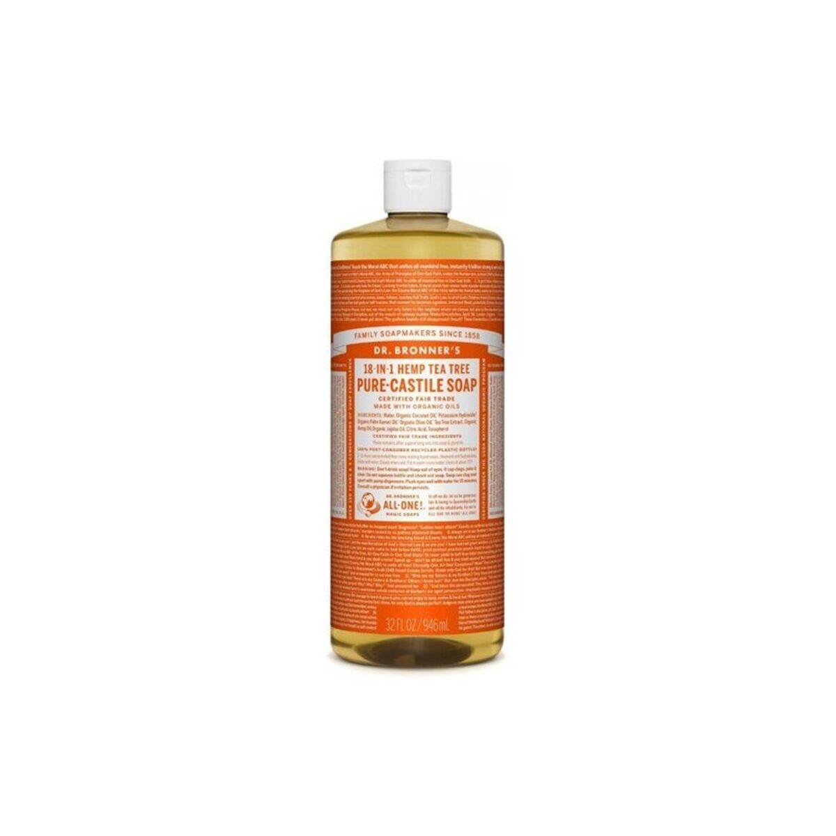 Jabón Líquido Dr Bronner's Hemp Tea Tree 945 ml
