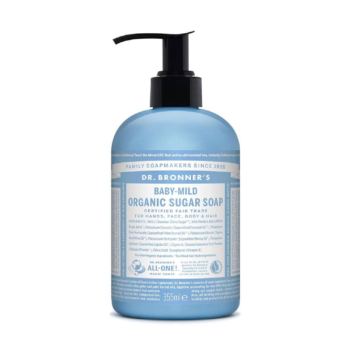 Jabón de Manos Dr Bronner's Baby-Mild 355 ml