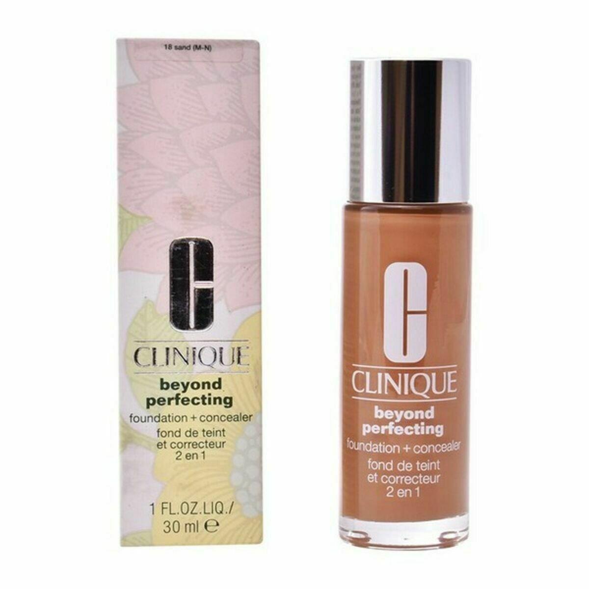 Base de Maquillaje Fluida Clinique 0020714711849 Nº 18 Sand Nº 18-Sand 30 ml Corrector Facial