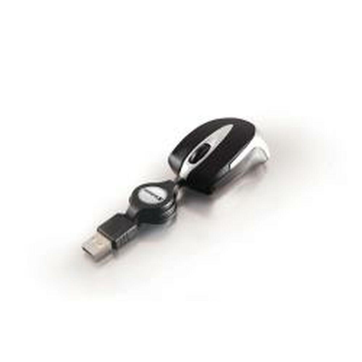 Ratón Óptico Mini Travel Verbatim GO MINI TRAVEL Negro