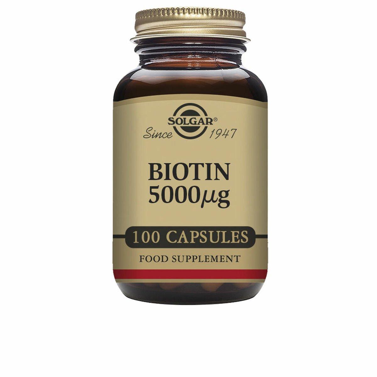 Complemento Alimenticio Solgar Biotina 100 Unidades