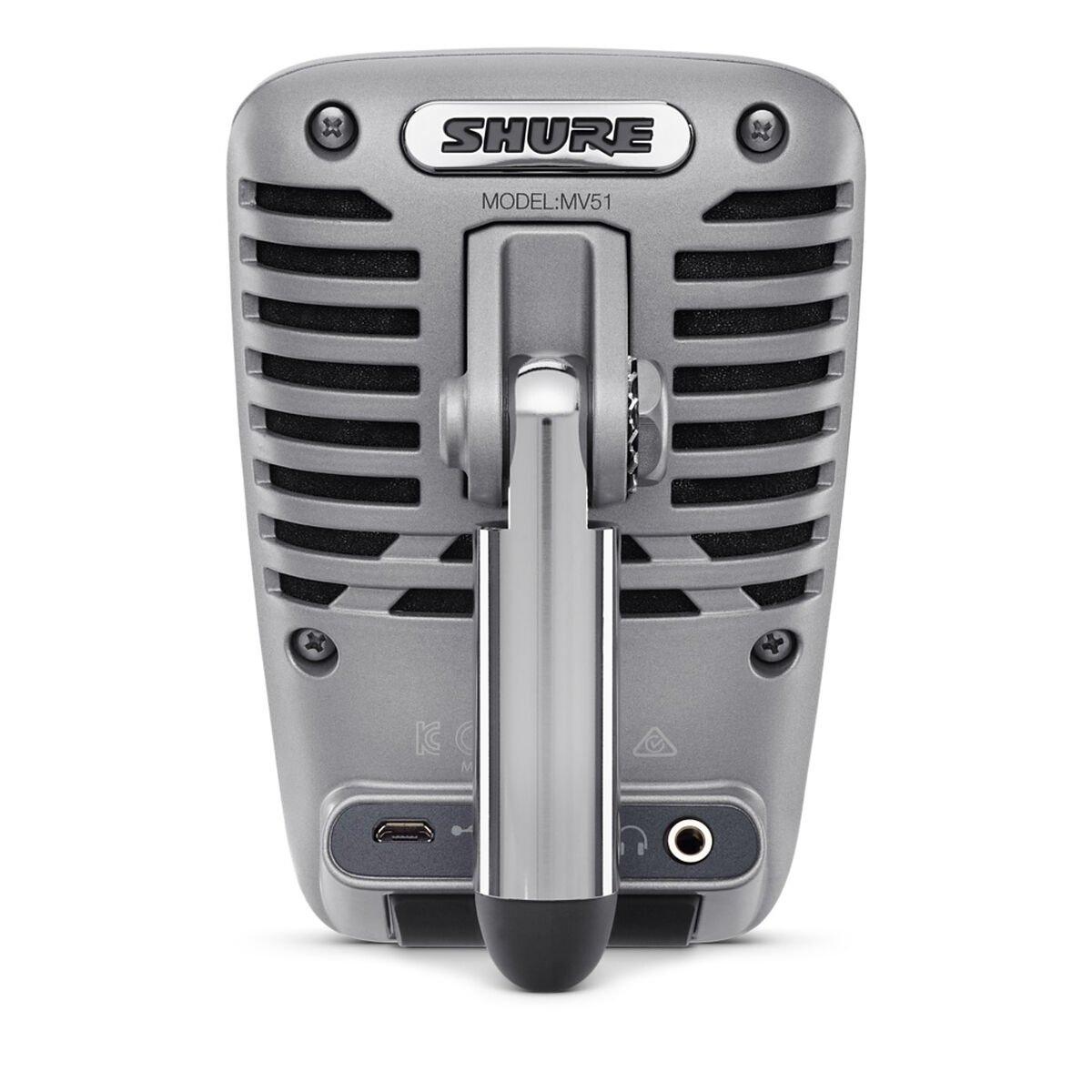 Micrófono Shure MOTIVMV51 Gris