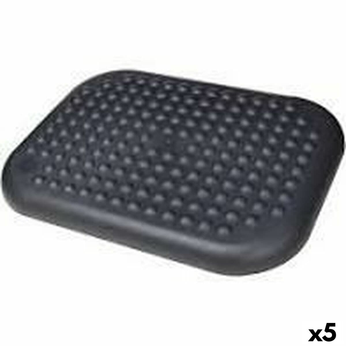 Reposapiés Ergonómico Fellowes Antideslizante Negro (5 Unidades)