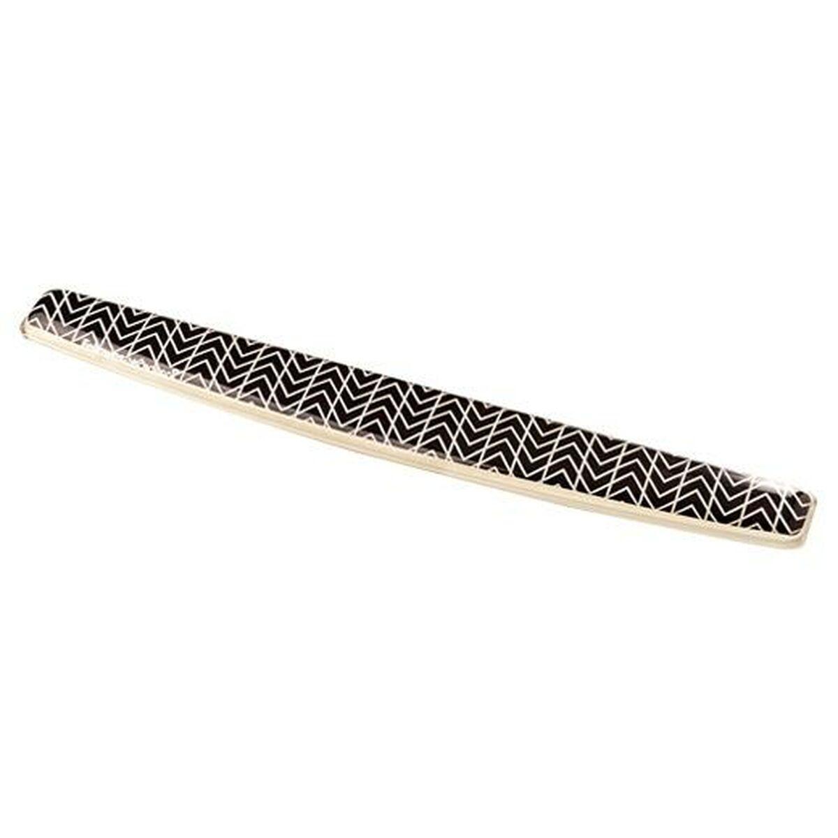 Reposamuñecas para Teclado Fellowes Blanco Negro 1 x 5,7 x 47,3 cm