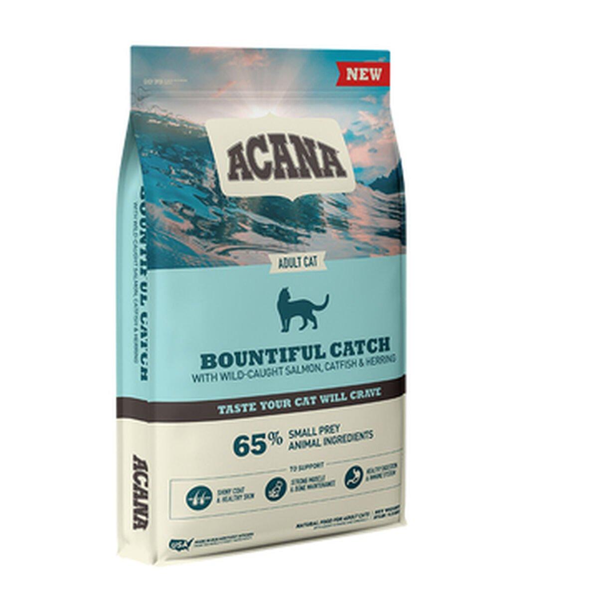 Comida para gato Acana Bountiful Catch Adulto Salmón Pescado Cordero Bacalao 4,5 Kg