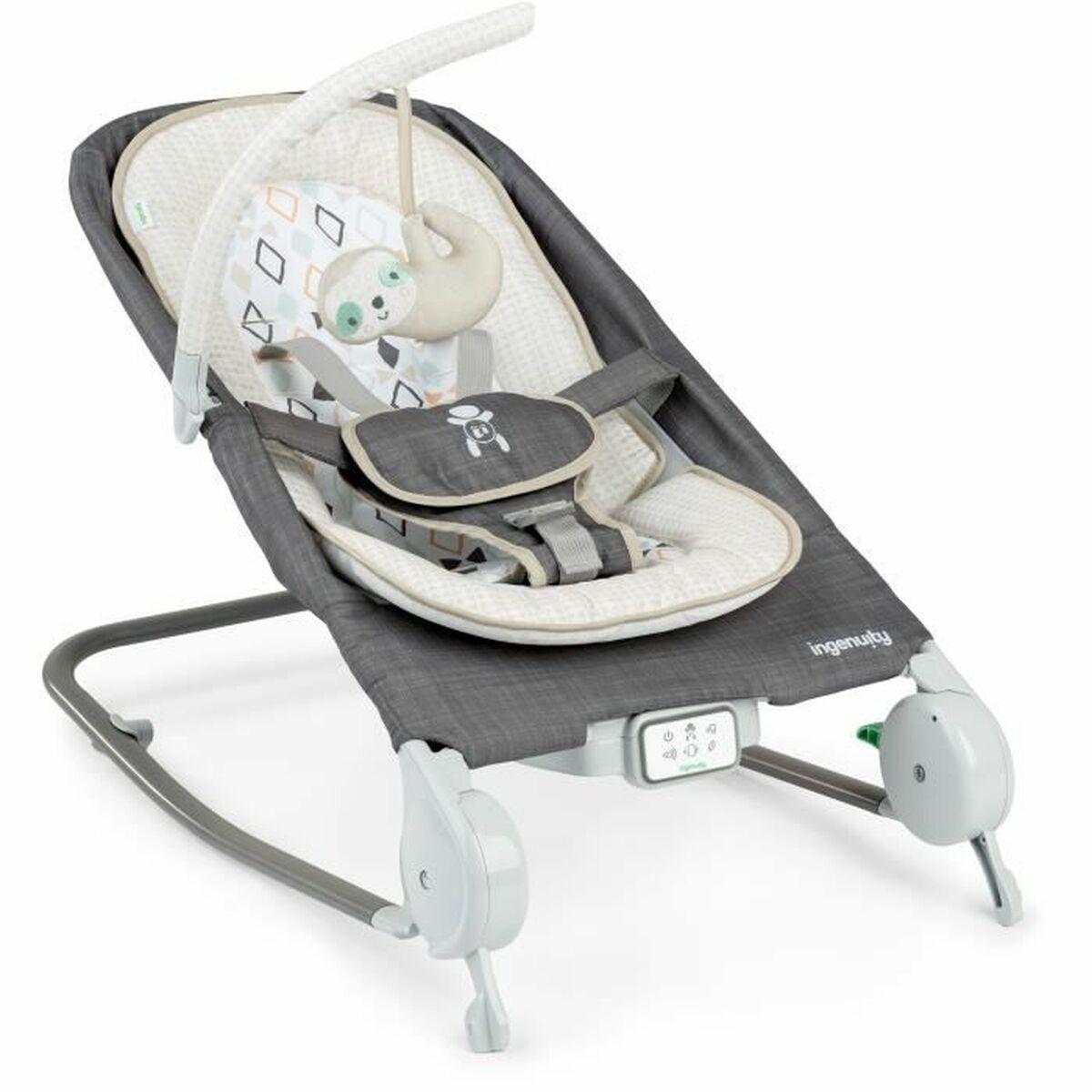 Hamaca para Bebé Ingenuity Happy Belly Gris