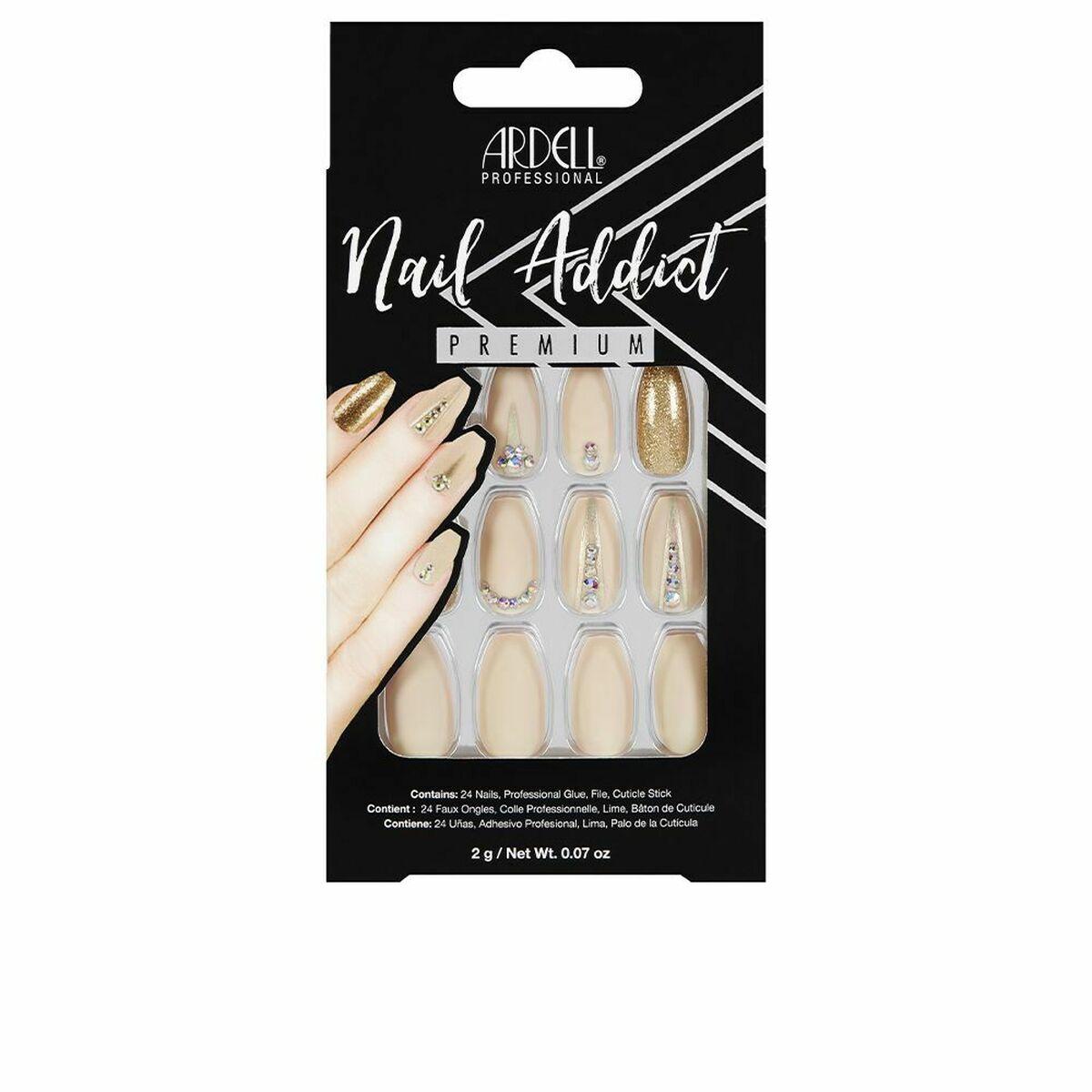Uñas Postizas Ardell 75892 Nude Jeweled (1 unidad)