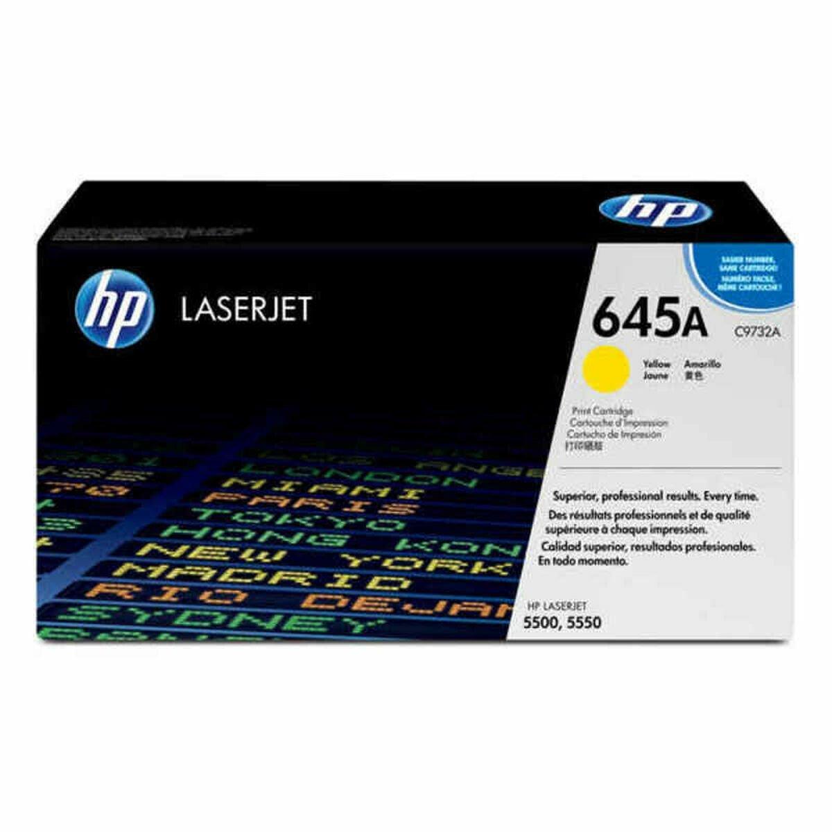 Tóner Original HP 645A Amarillo