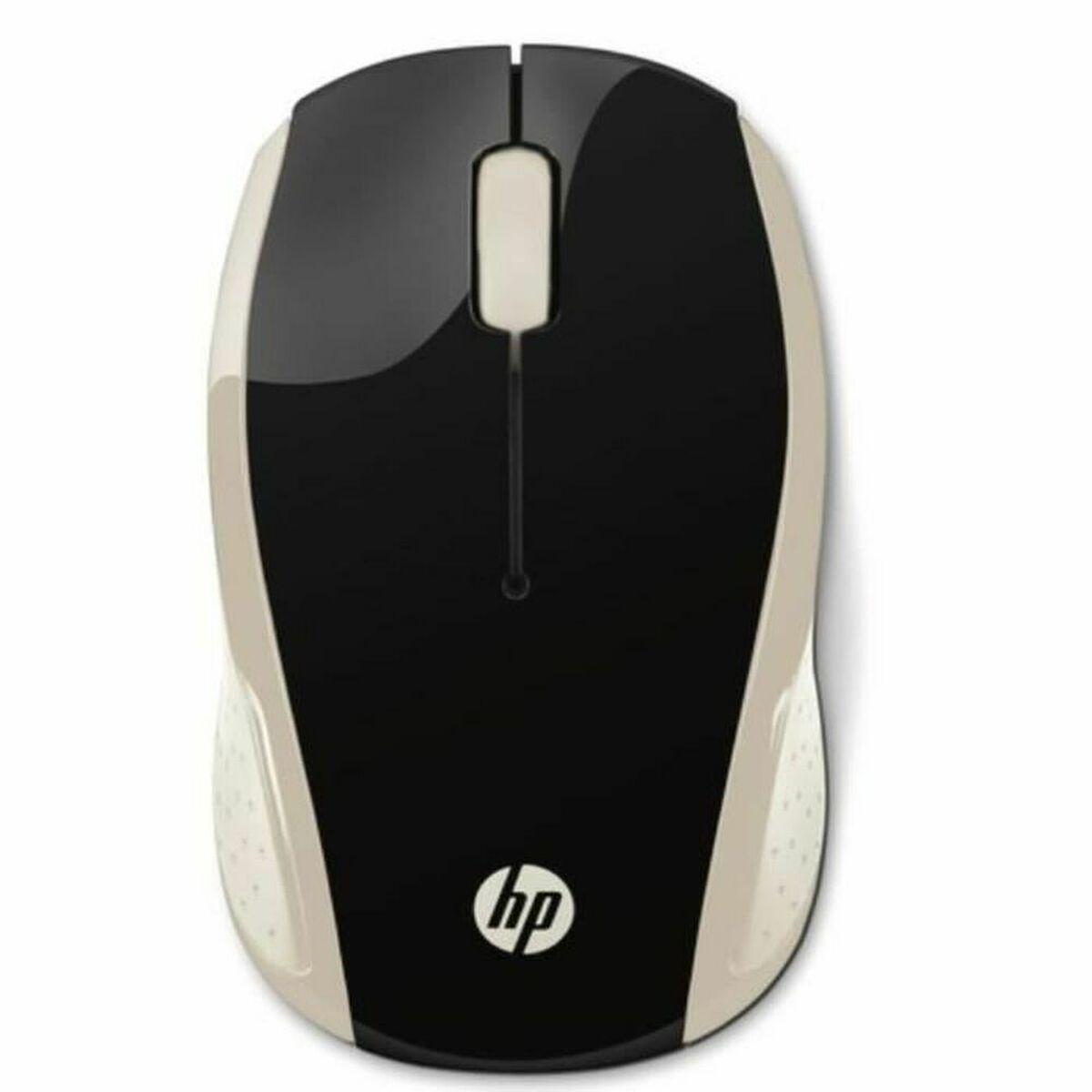Ratón HP 200 (Silk Gold) Oro 1000 dpi