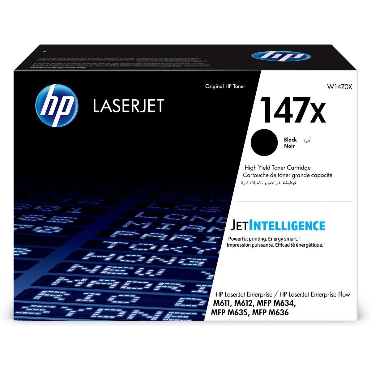 Cartucho de Tinta Original HP W1470X Negro
