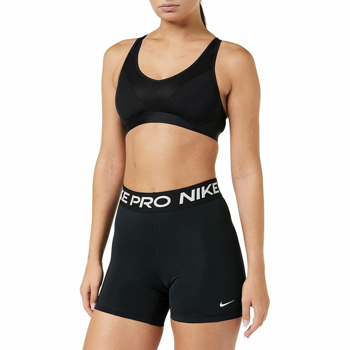 Mallas Deportivas de Mujer Nike CZ9831 Negro