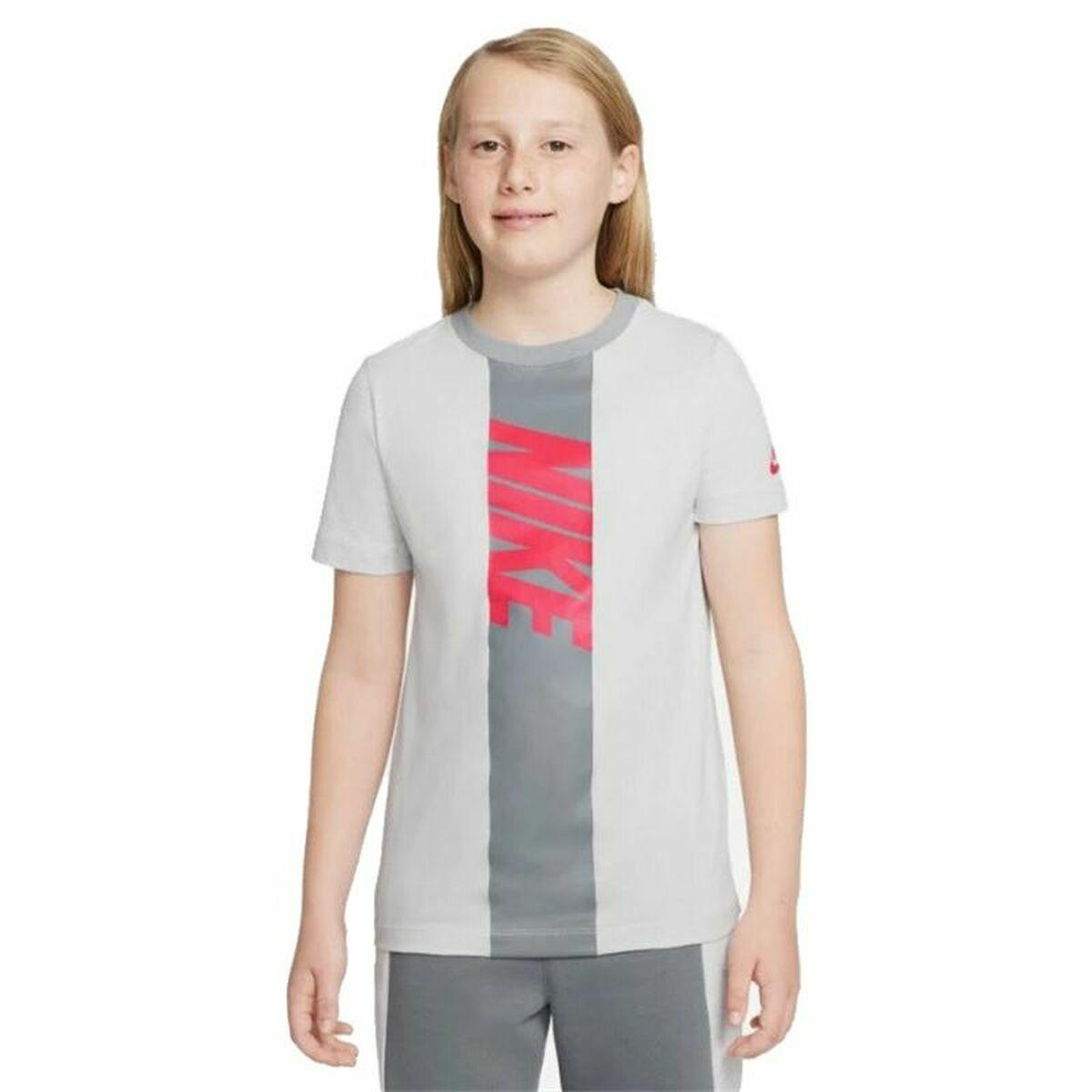 Camiseta de Manga Corta Infantil Nike Sportswear Blanco