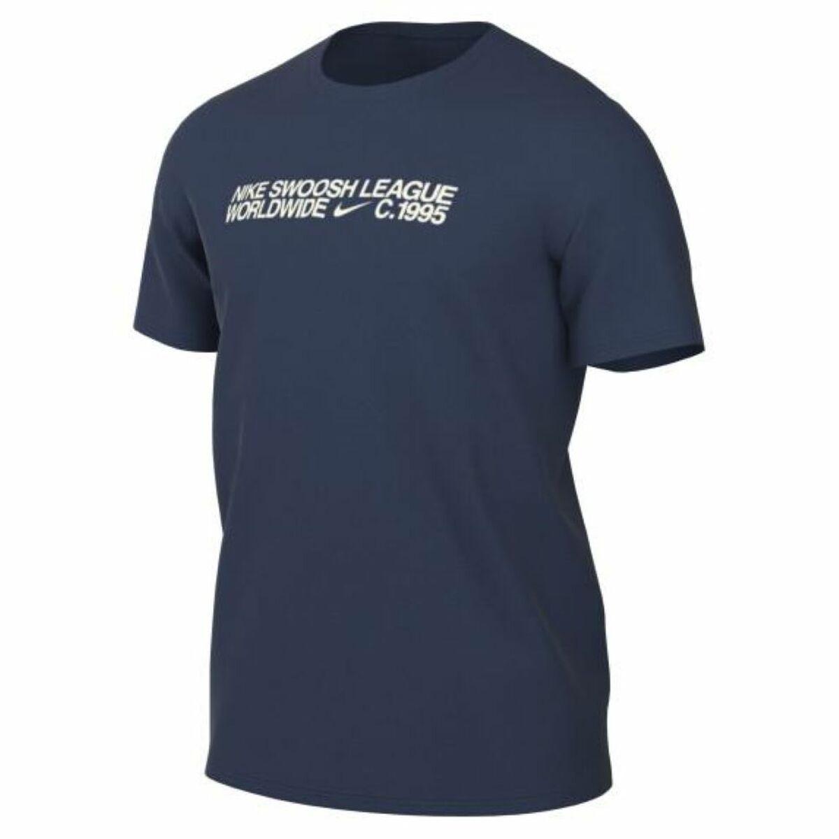 Camiseta de Manga Corta Hombre Nike TEE ESS CORE 4 DM6409 410 Azul marino