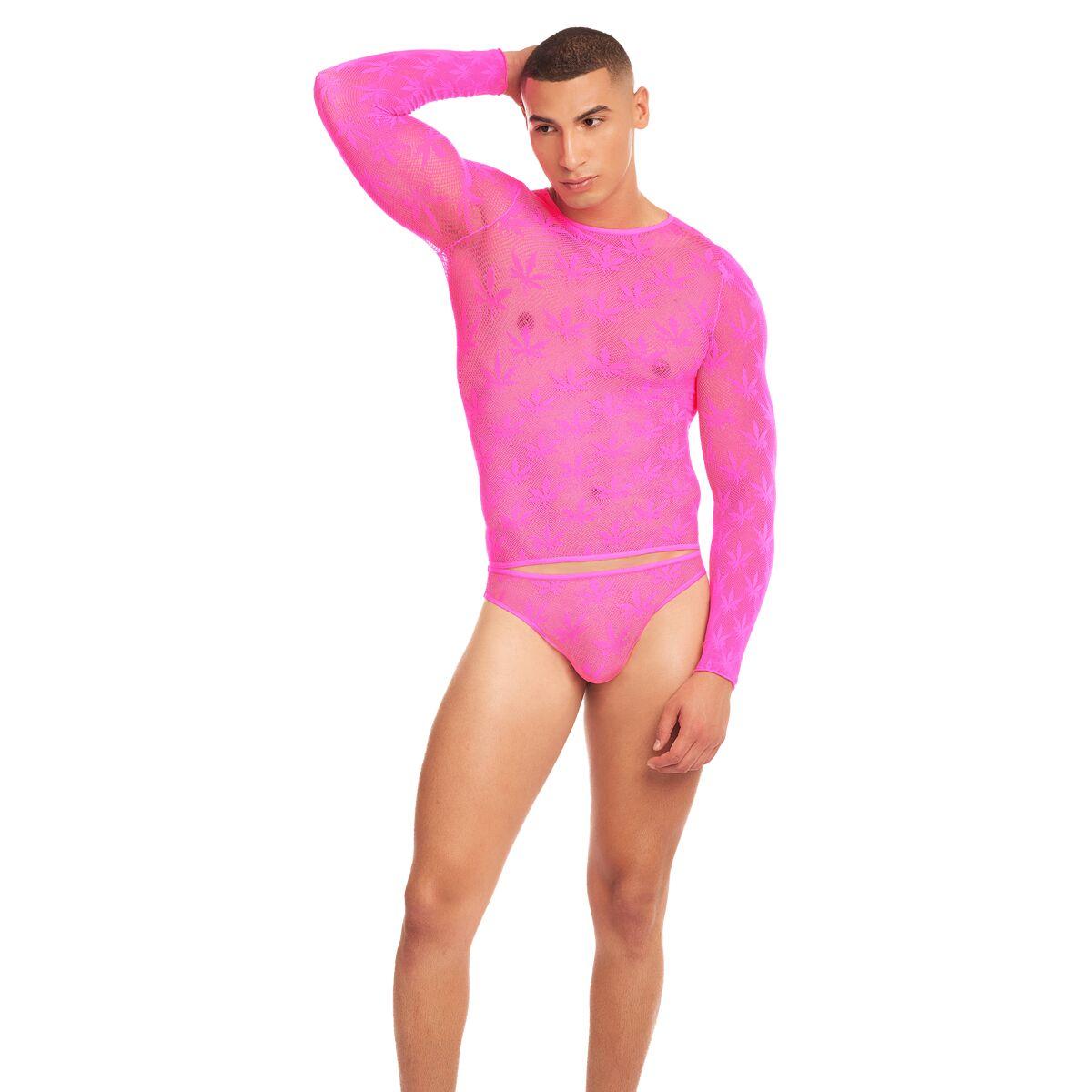 Disfraz Erótico Rainbow Party Rosa L/XL