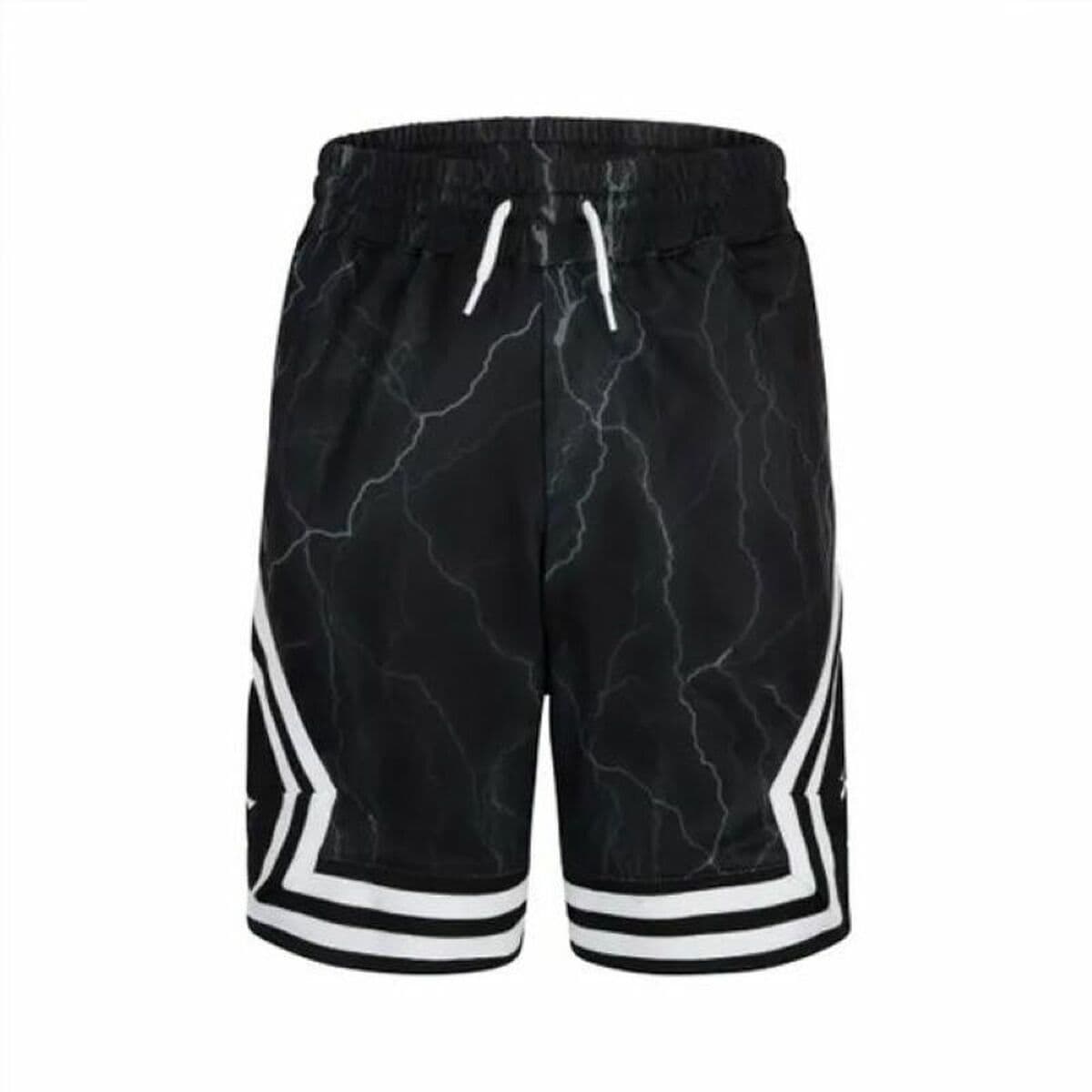 Pantalones Cortos Deportivos para Niños Jordan JDN MJ AOP DIAMOND SHORT 95C890 F66 Negro