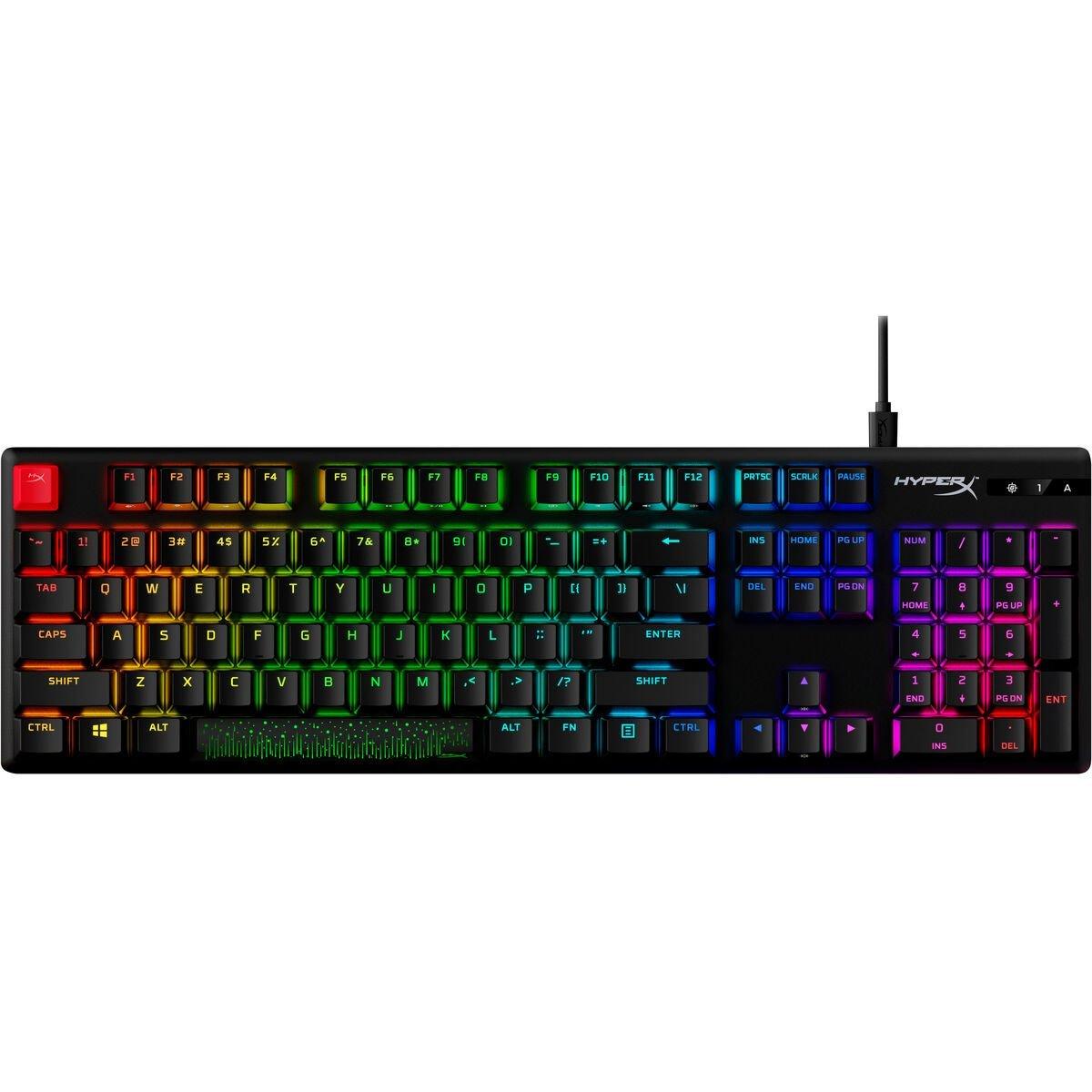 Teclado Gaming HyperX 639N3AA#ABE Negro