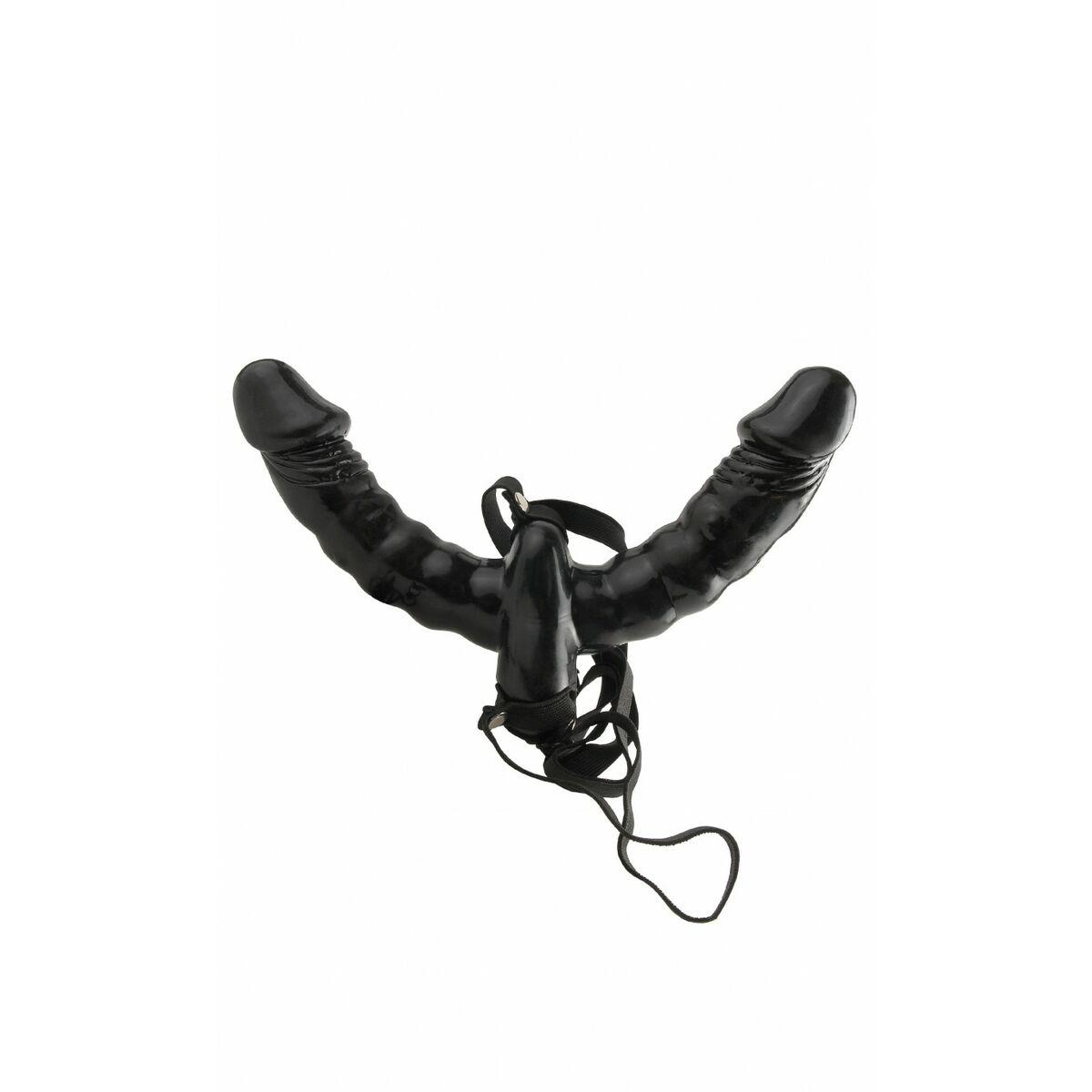 Consolador Doble Pipedream Negro