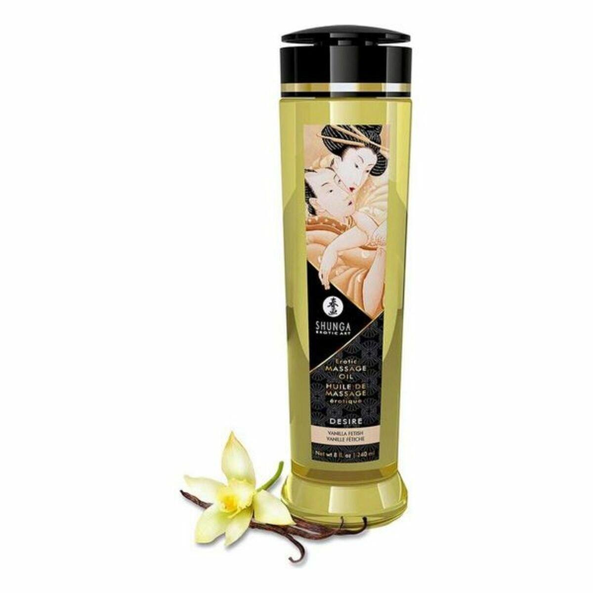 Aceite de Masaje Erótico Shunga Desire Vainilla (240 ml)