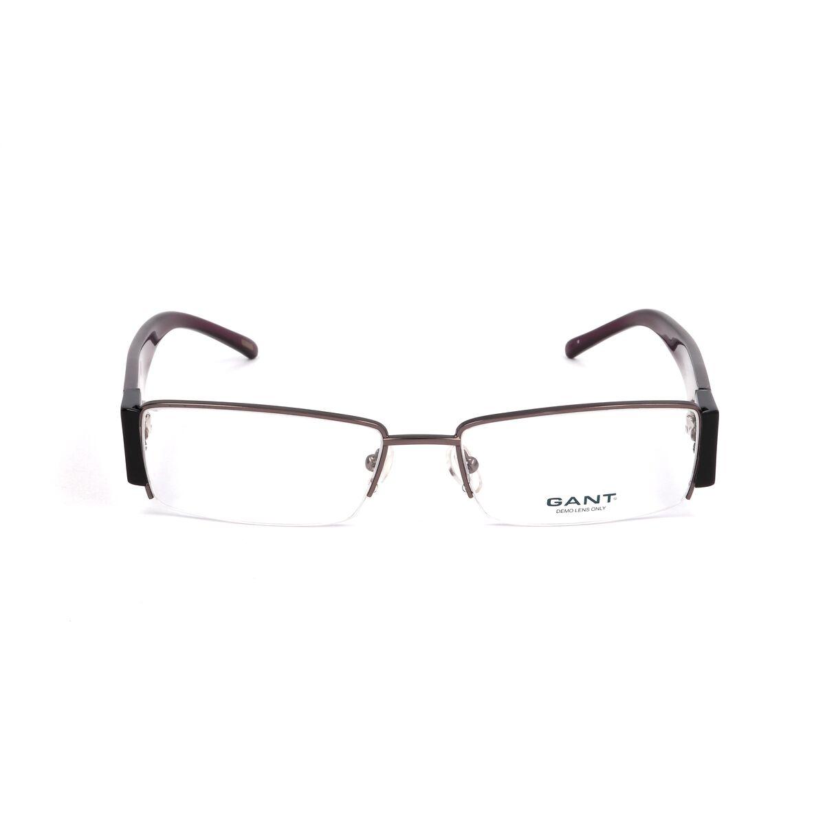 Montura de Gafas Unisex Gant Gris Plateado ø 54 mm