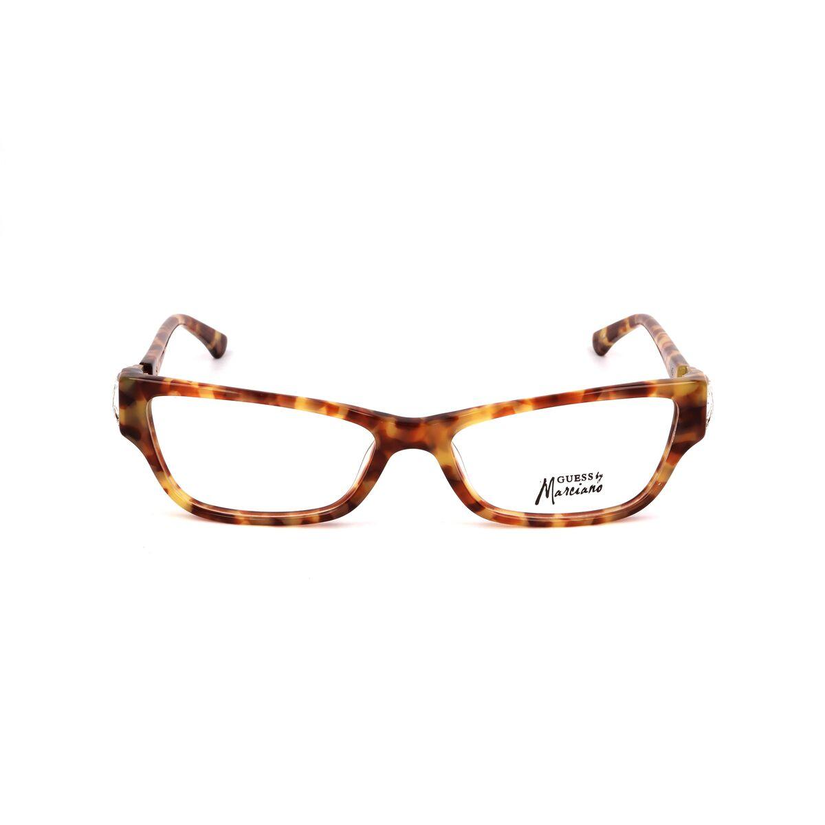 Montura de Gafas Unisex Guess Marciano Marrón Ø 53 mm
