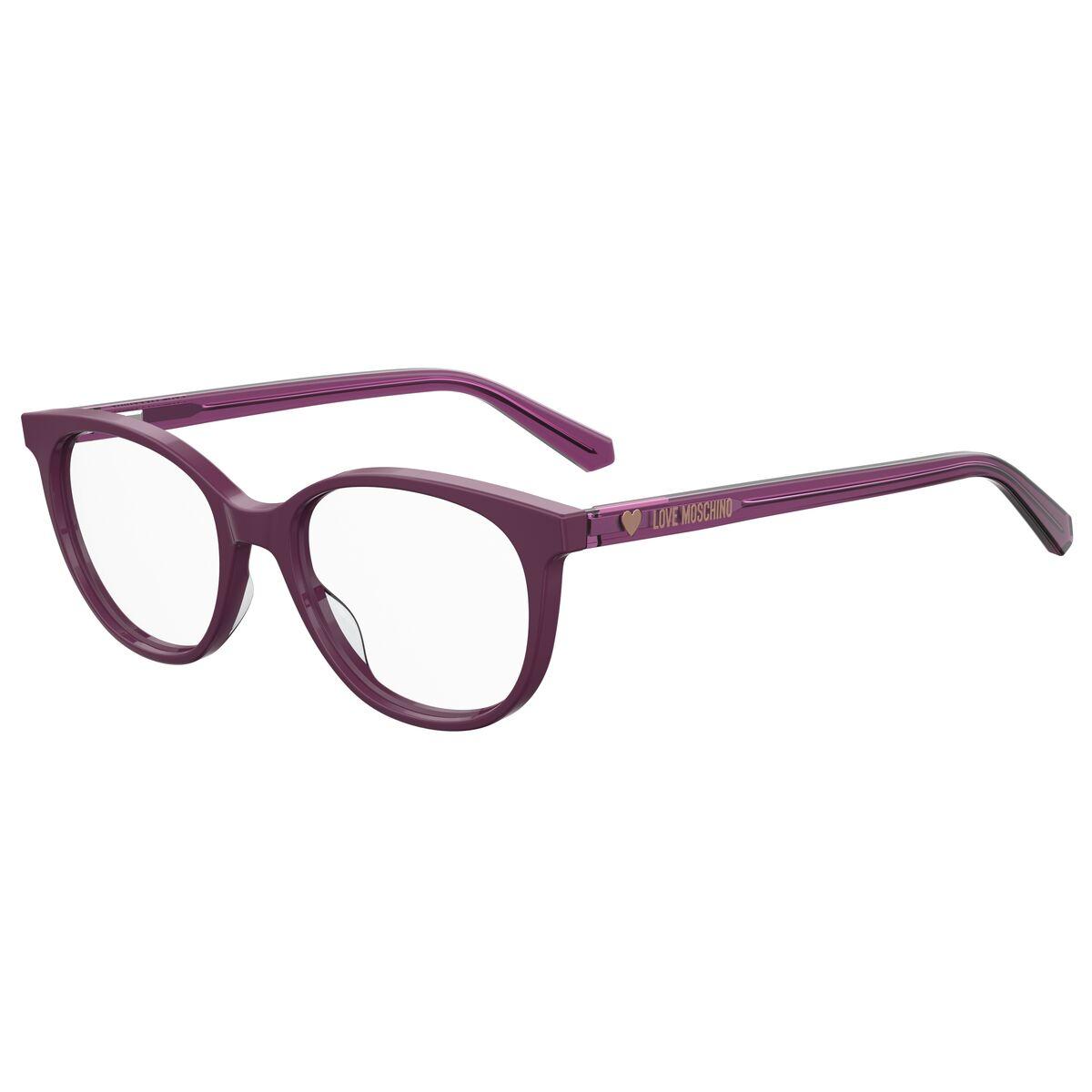 Montura de Gafas Infantil Love Moschino Morado Ø 46 mm