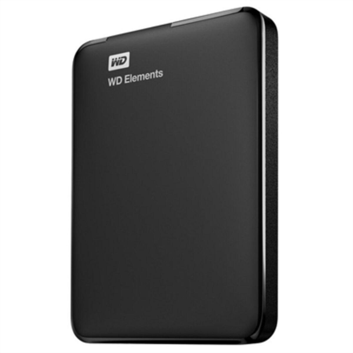 Disco Duro Externo Western Digital WD Elements Portable Negro 2 TB HDD