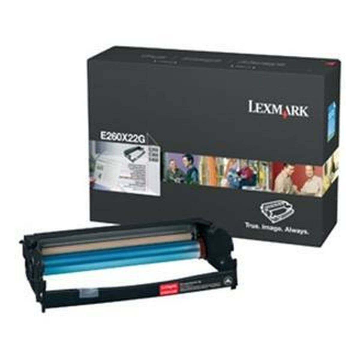 Tambor de impresora Lexmark E260X22G Negro