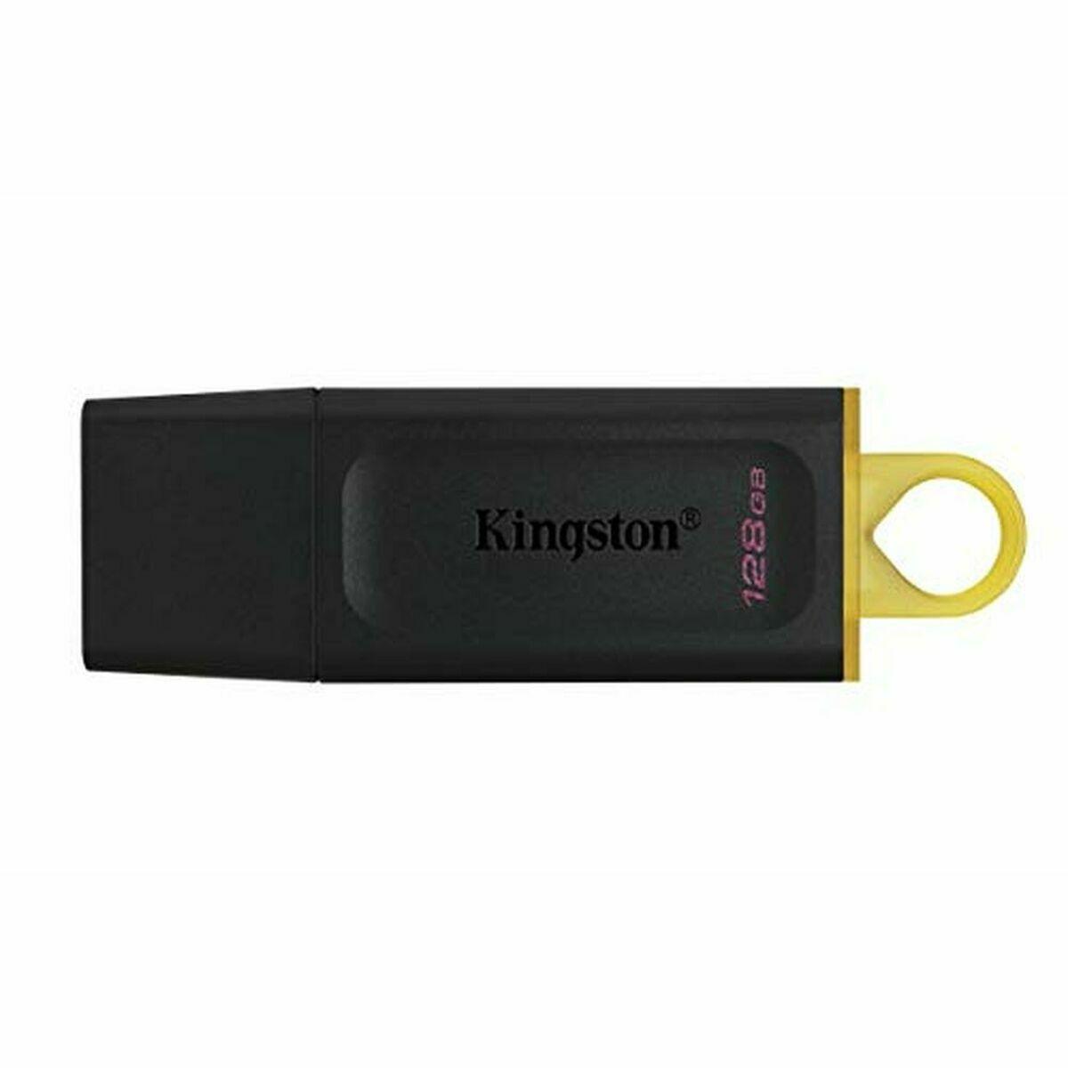 Memoria USB Kingston Exodia Amarillo Negro 128 GB