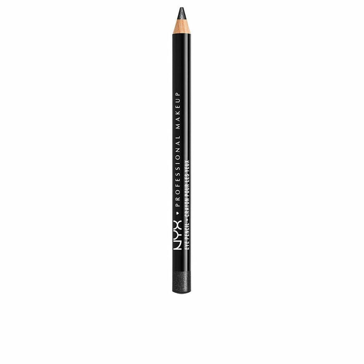 Lápiz de Ojos NYX SLIM Negro Black shimmer 1,2 g