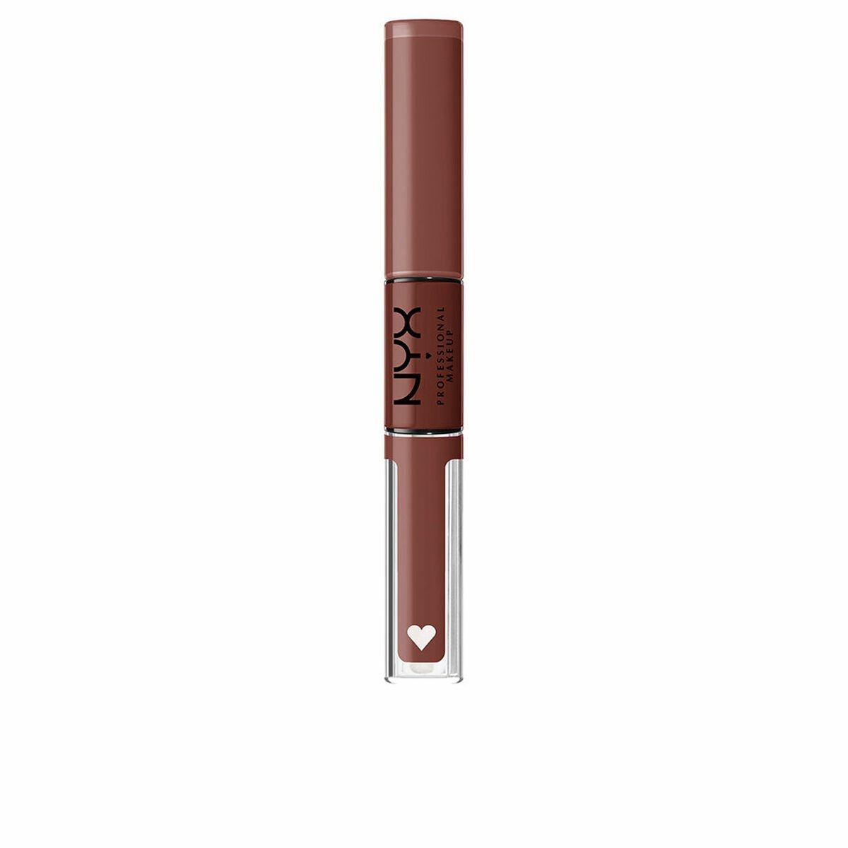 Labial líquido NYX Shine Loud Nº 6 Boundary pusher 3,4 ml 2 en 1