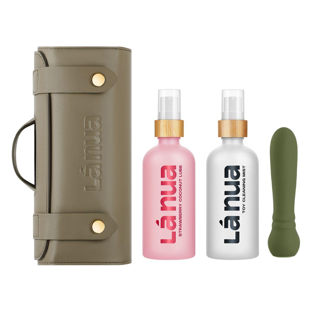 Kit de Viaje Relajante Lá Nua STRAWBERRY COCONUT BUNDLE