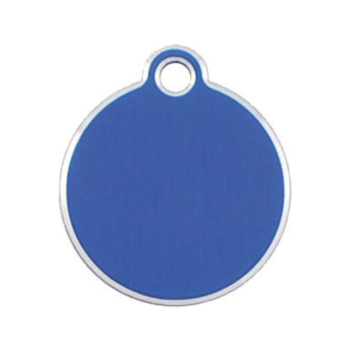Placa identificativa para collar Imarc Circle Azul