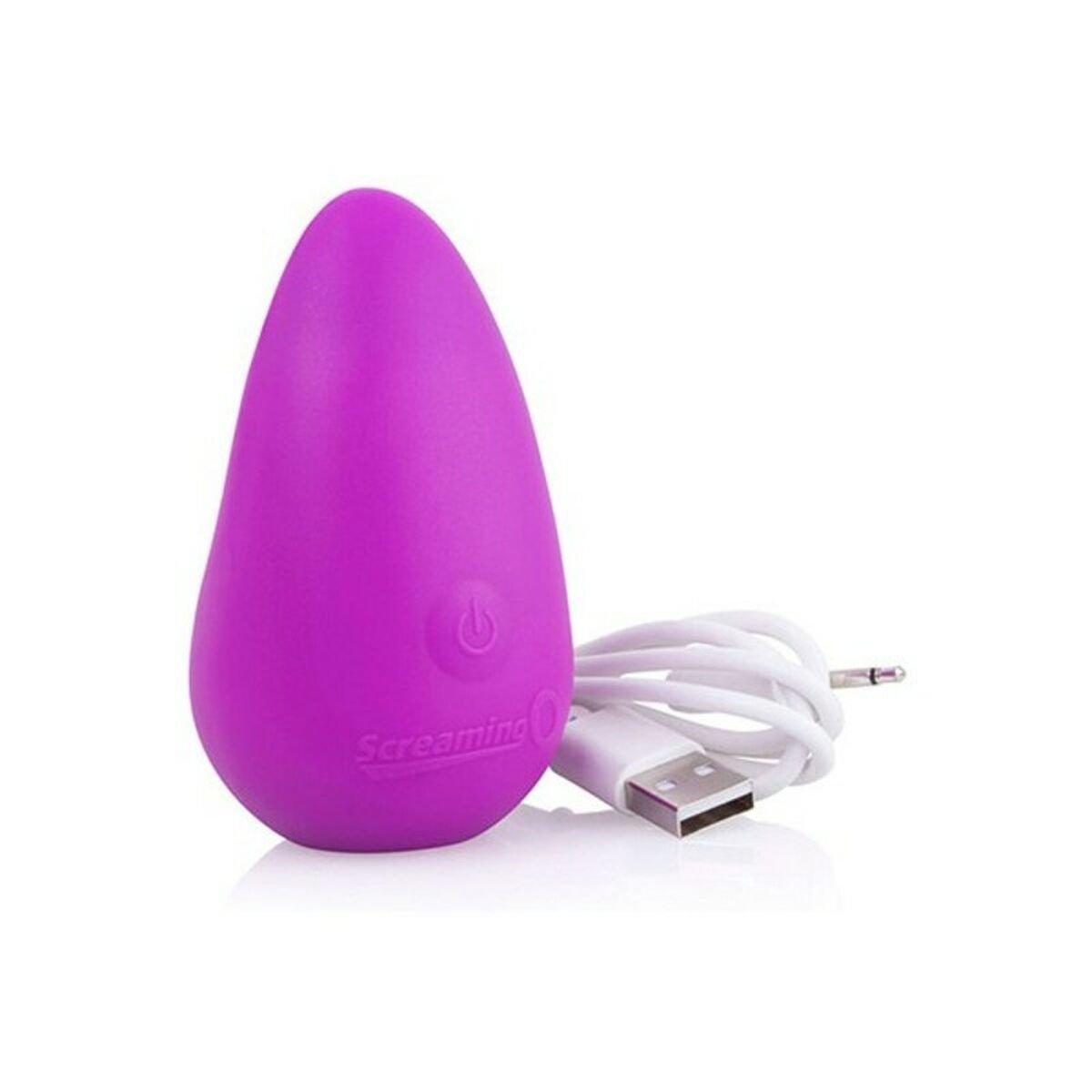 Masajeador The Screaming O Affordable Rechargeable Scoop Lila