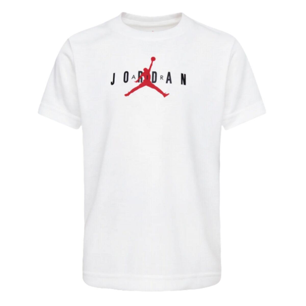 Camiseta de Manga Corta Infantil Jordan JUMPMAN SUSTAINABLE GRAPHI 85B922 001 Blanco