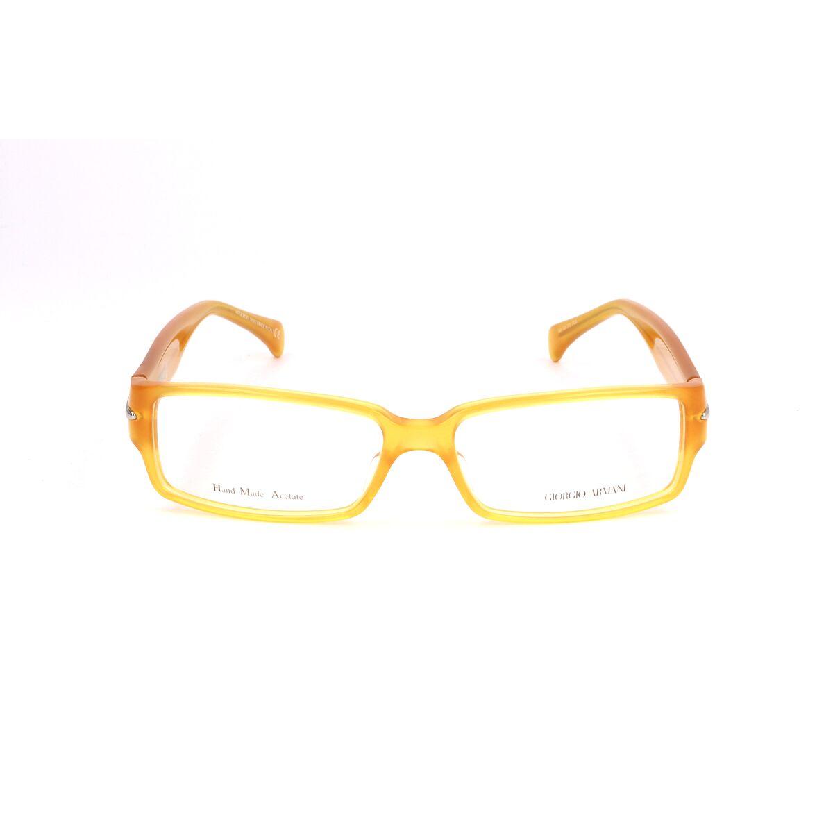 Montura de Gafas Hombre Armani Amarillo Ø 55 mm