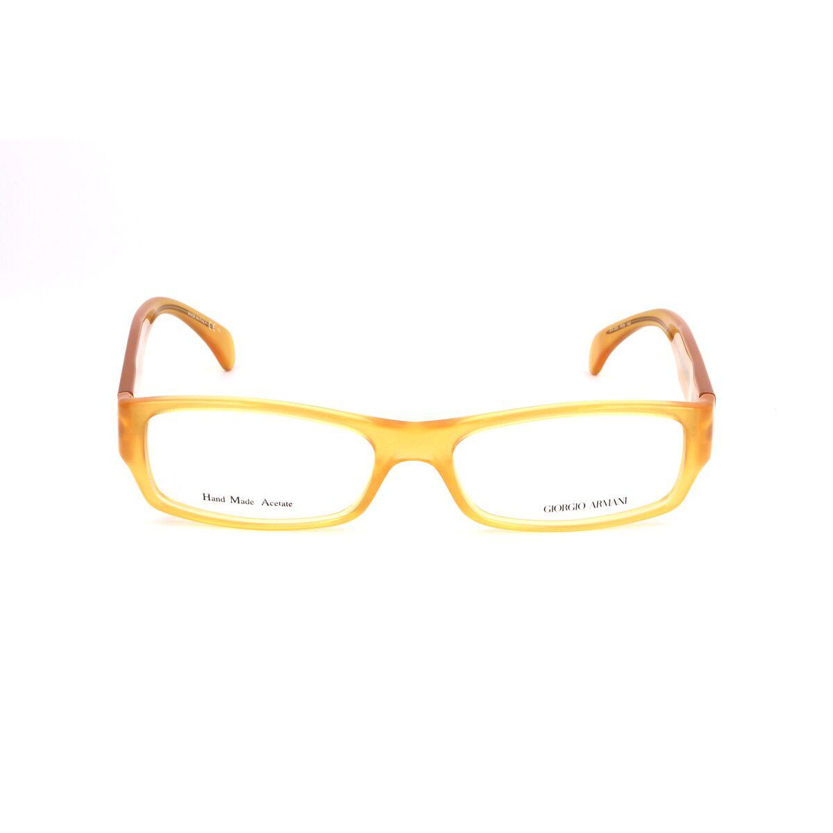 Montura de Gafas Hombre Armani GA806PD955 Amarillo Ø 55 mm