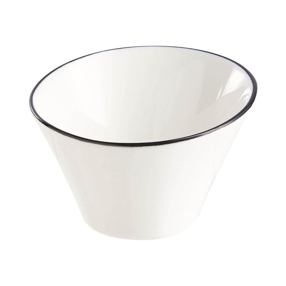 Bol para Aperitivos Arcoroc Appetizer Filet Bl Bicolor Cerámica 9,5 cm Aperitivo (6 Unidades)