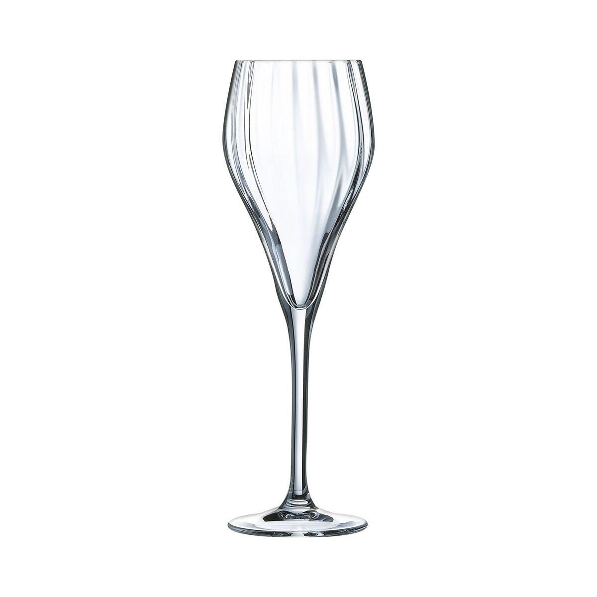 Set de Copas Chef & Sommelier Symetrie Transparente Vidrio 160 ml Champán 6 Unidades