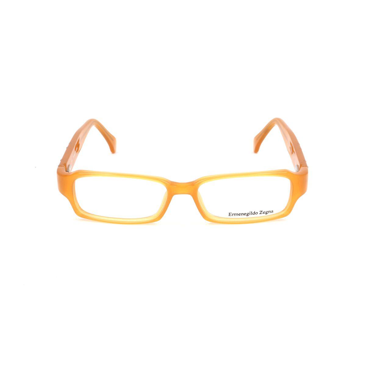 Montura de Gafas Unisex Ermenegildo Zegna Amarillo Ø 51 mm