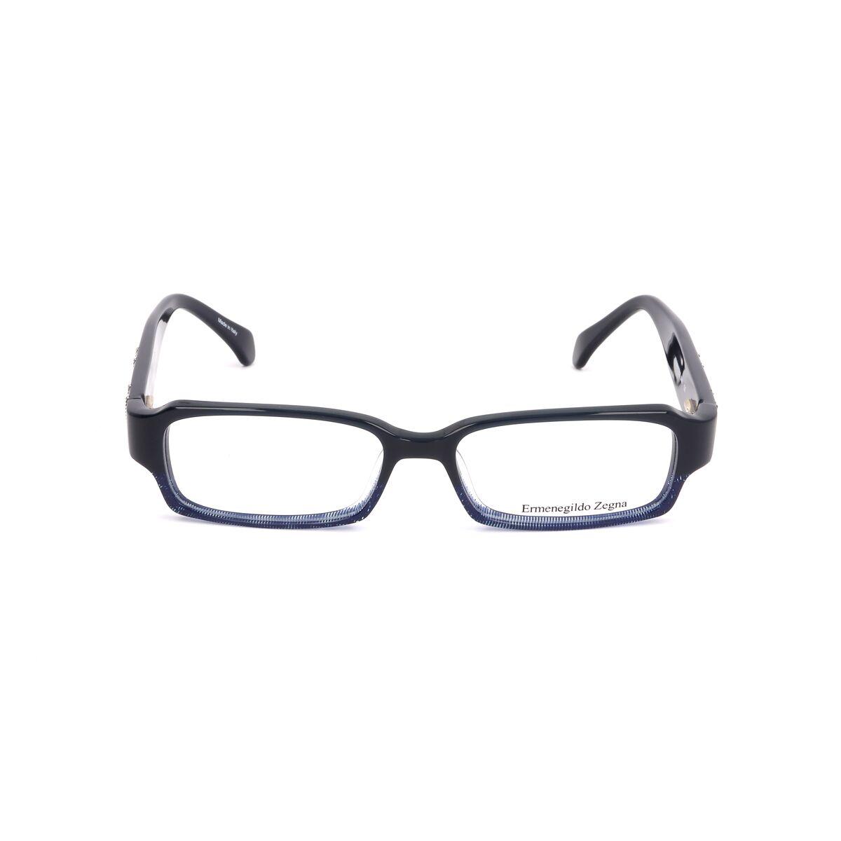 Montura de Gafas Unisex Ermenegildo Zegna Azul Ø 51 mm