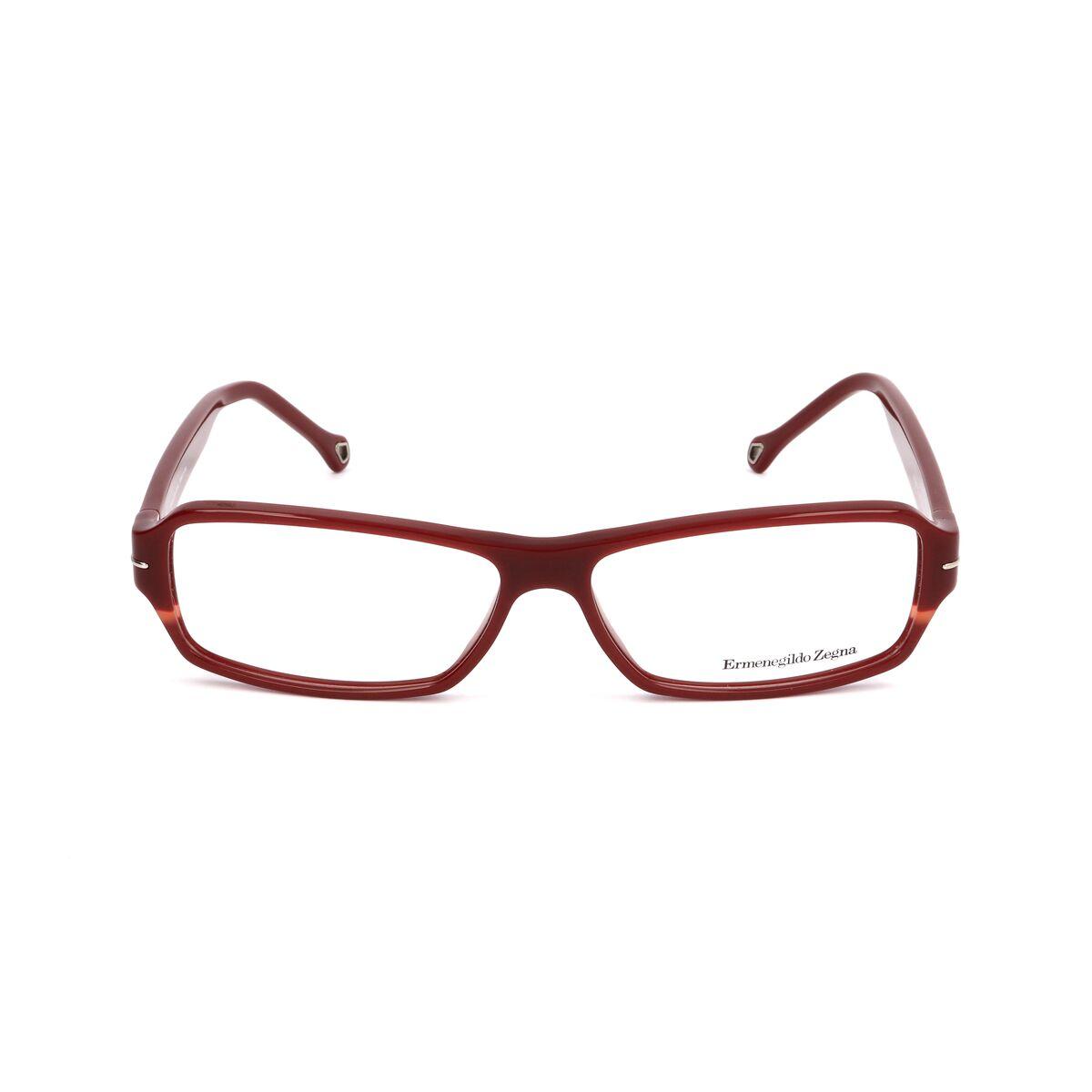 Montura de Gafas Hombre Ermenegildo Zegna Rojo ø 57 mm