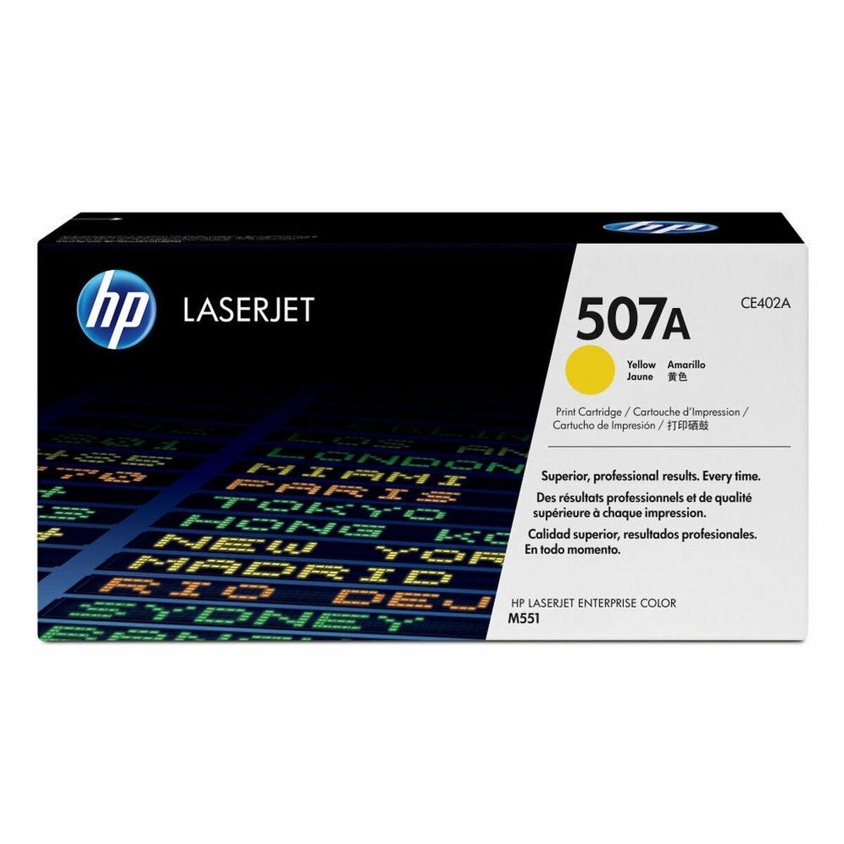 Tóner HP CE402A Amarillo