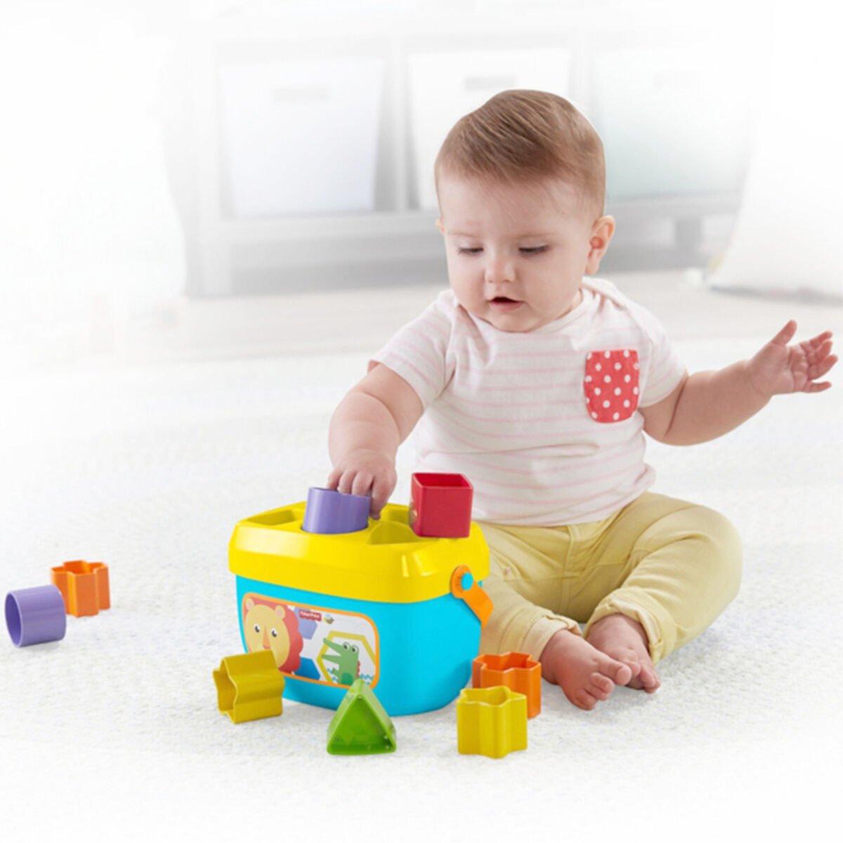 Cesta con Bloques de Construcción Fisher-Price FFC84 14 x 21 x 14 cm 21 x 14 x 14 cm 5 Piezas 10 Piezas