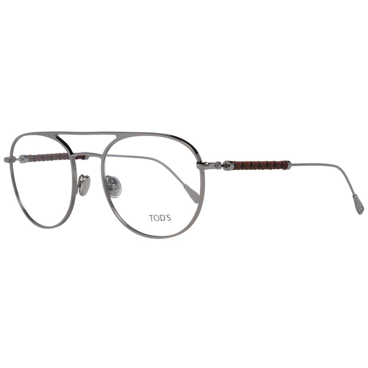 Montura de Gafas Hombre Tods TO5229 55014 Plateado