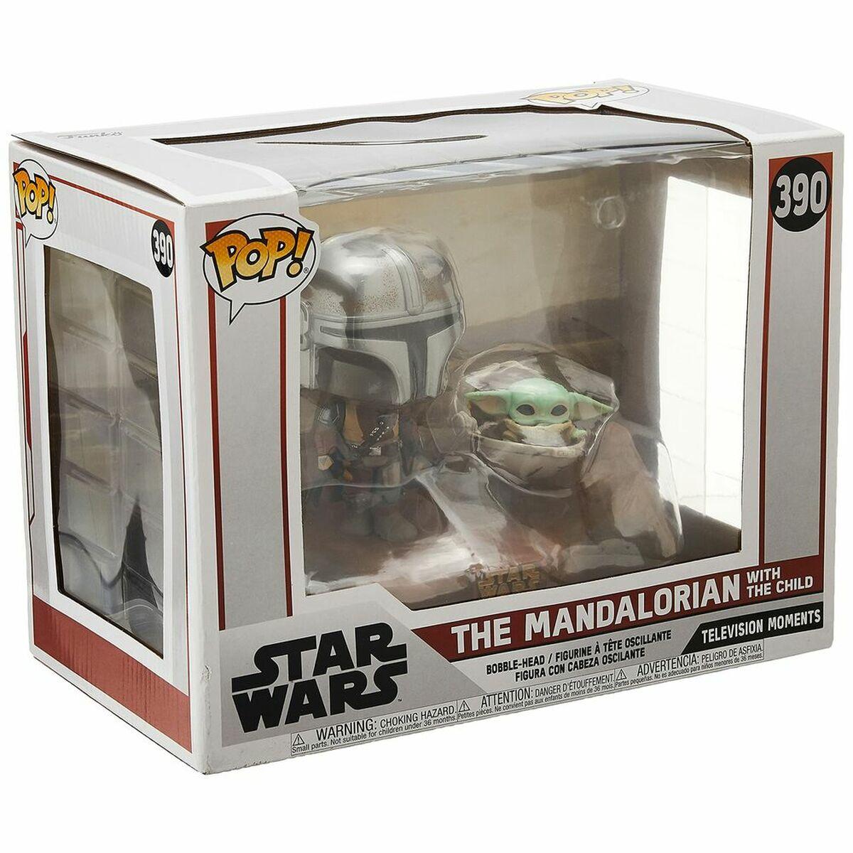Figura Coleccionable Funko Pop! STAR WARS THE MANDALORIAN & BABY YODA