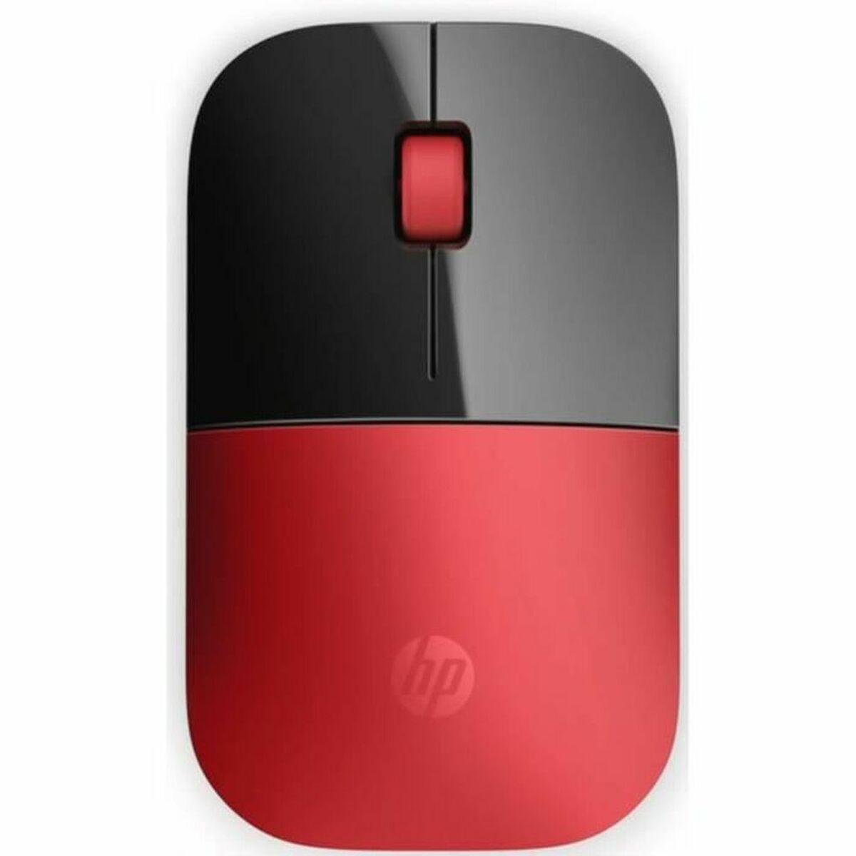 Ratón Inalámbrico HP Negro Rojo Bluetooth Ambidiestro Negro/Rojo