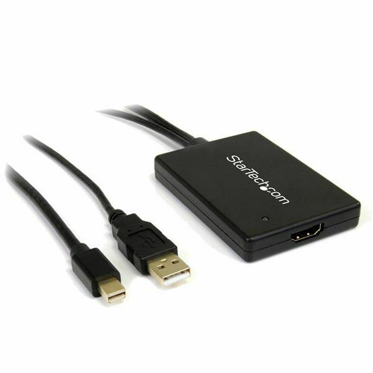 Adaptador/Conversor AV Startech MDP2HDMIUSBA Negro