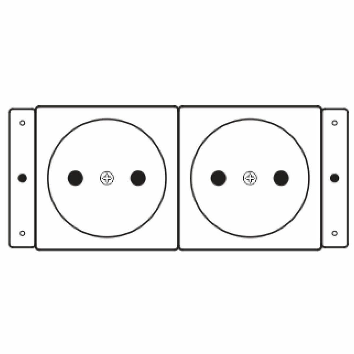 Toma de corriente Kramer TS-2DE