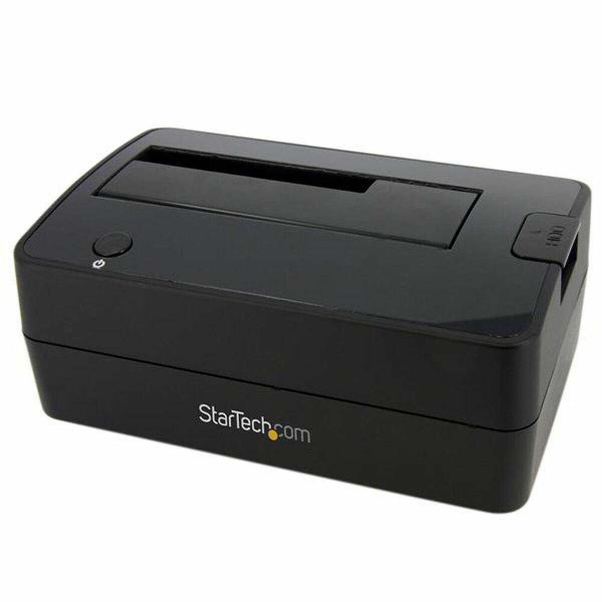 Hub USB Startech SATDOCKU3S Negro